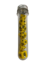 DAD020 - Resin Dice Set (7pcs) - Yellow